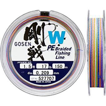 Gosen W4 PE 150m Multicolor Braided Fishing Line – FishBon!
