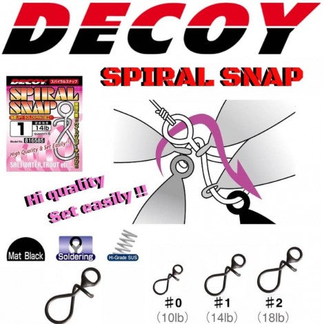 Decoy Spiral Fishing Snaps SN-5 – FishBon!