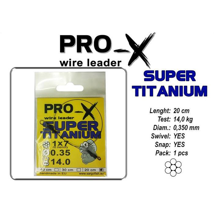 PRO-X Super Titanium Leaders